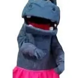 Disfraz gloria hipopotamo