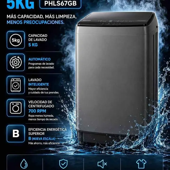 Lavarropa philco 5k