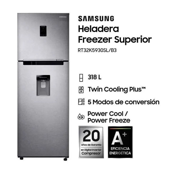 Heladera Samsung rt32 con dispenser