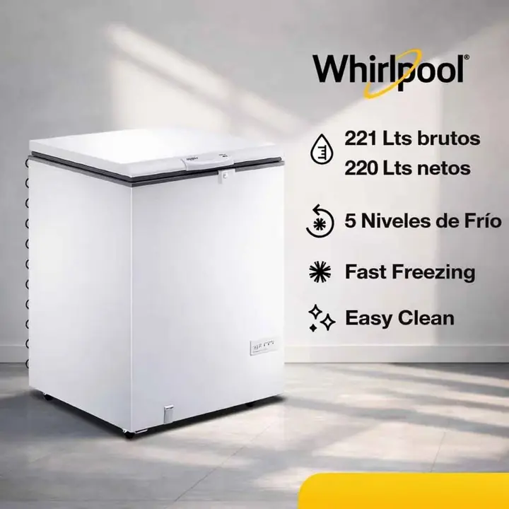 Freezer Whirlpool 220L