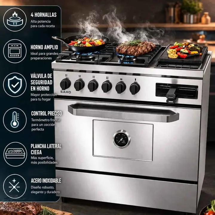 Cocina Morelli Saho Kuma 820 T/Ciega