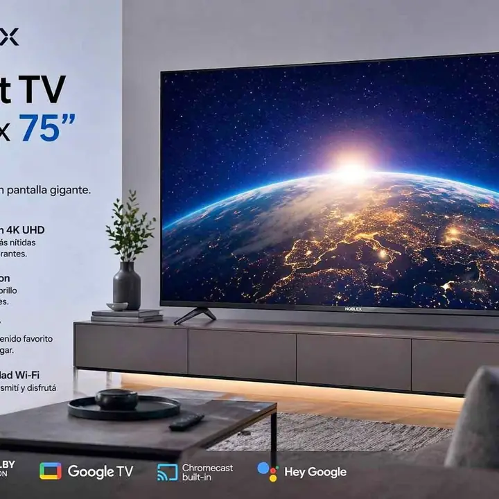 Smart TV Noblex 75" google TV
