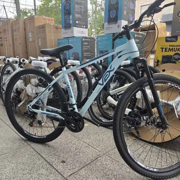 Bicicletas vex R29 Acero liviano. Pata de cambio shimano