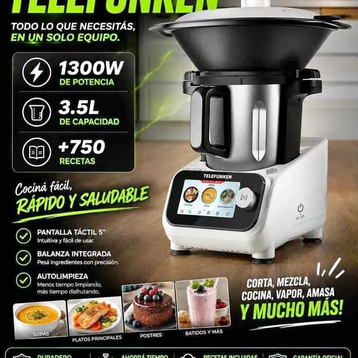 Cocina Robot Chef Telefunken