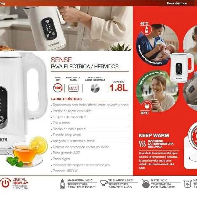 Pava eléctrica Telefunken