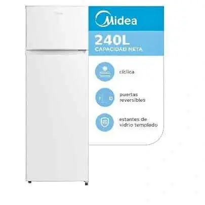 Heladera Midea 240ltr MOD: MDRT333FGE01A