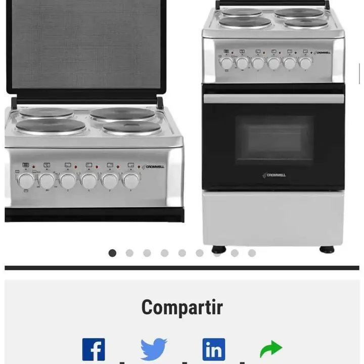 Cocina electrica CROMWEL