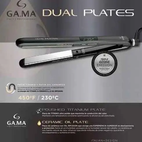 Planchita gama dual plates
