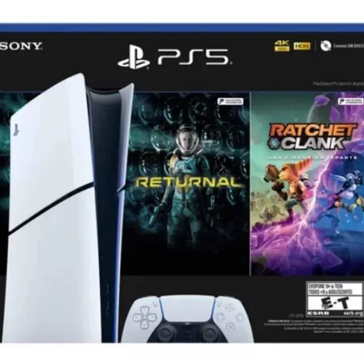 PlayStation 5 SLIM 1TB DIGITAL + Returnal + Ratchet/Clank2