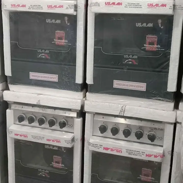 Cocinas udman 4 ornallas acero inoxidable