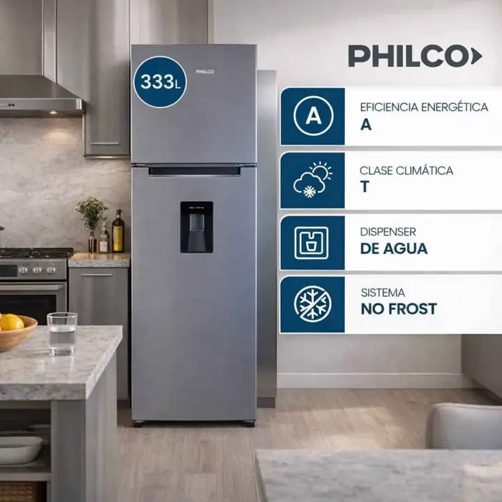Heladera Philco 94PHNT367XD no frost 684.990$
