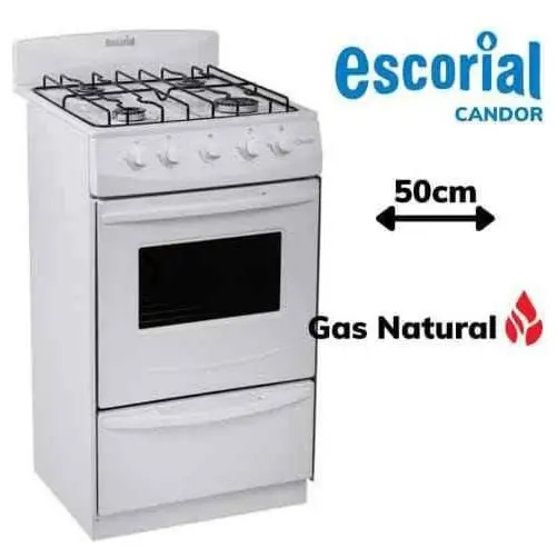 Cocina Escorial candor S2 gas natural
