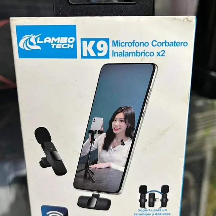 Micrófono corbatero inalámbrico