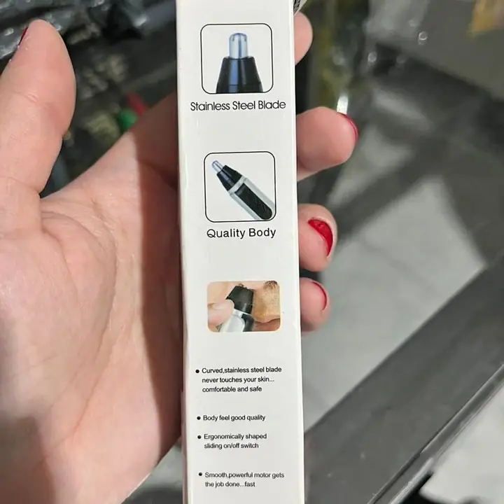 Afeitador nasal electrico