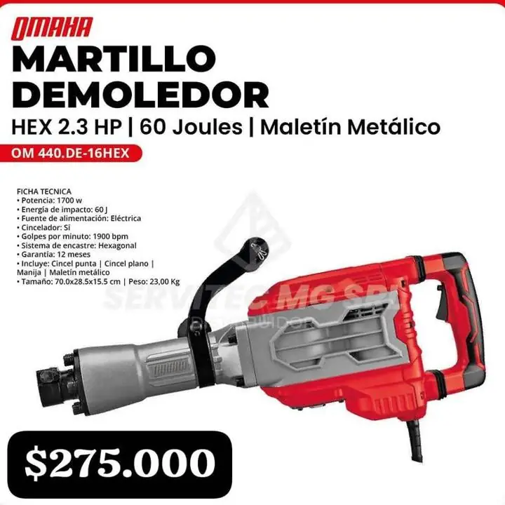 Demoledor 60 jouls