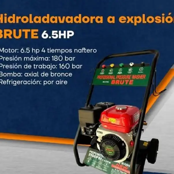 Hidrolavadora brute naftera 4 tiempos