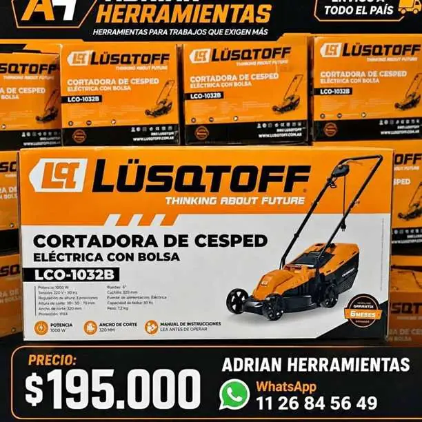 Cortas césped lusqtoff