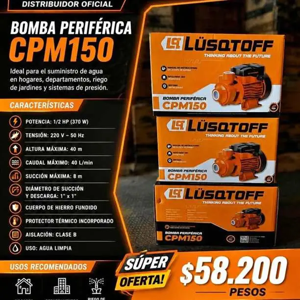 Bomba periférica lusqtoff