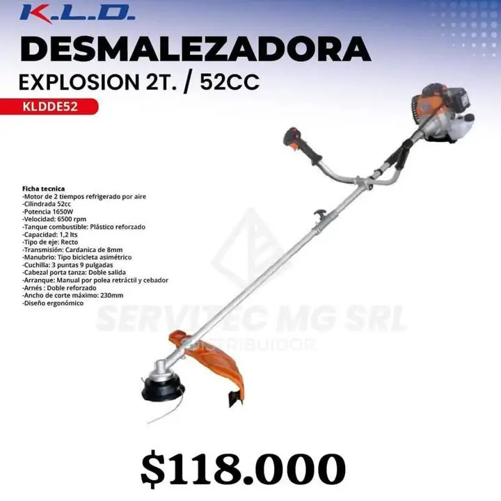 Desmalezadora kld