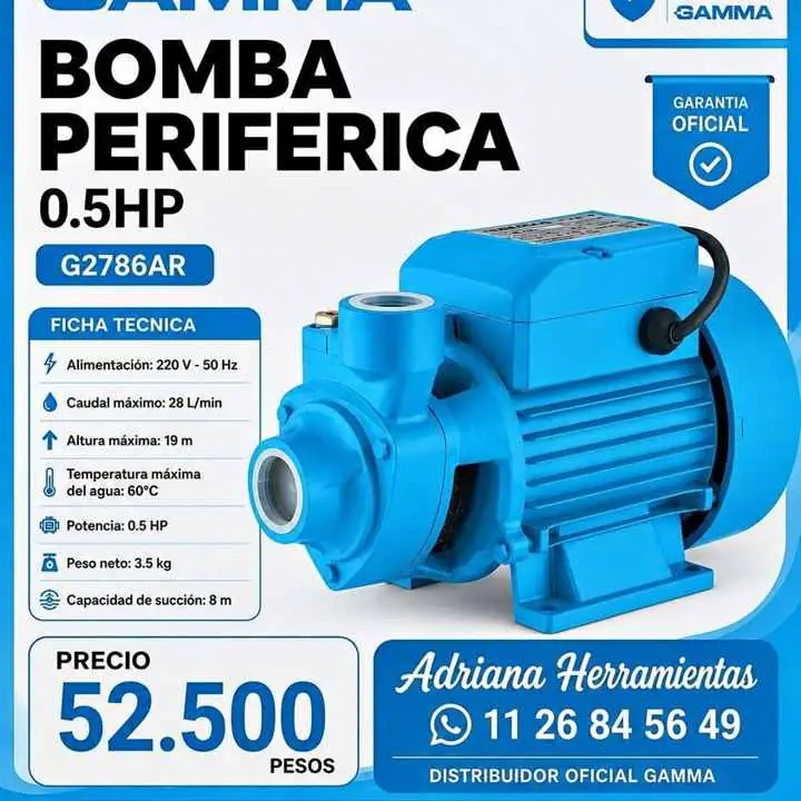 Bomba periférica gamma