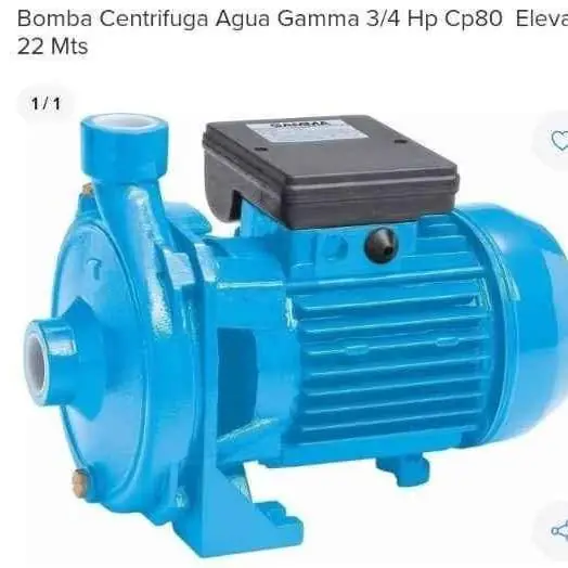 Bomba periférica gamma de 3/4 nueva con garantía