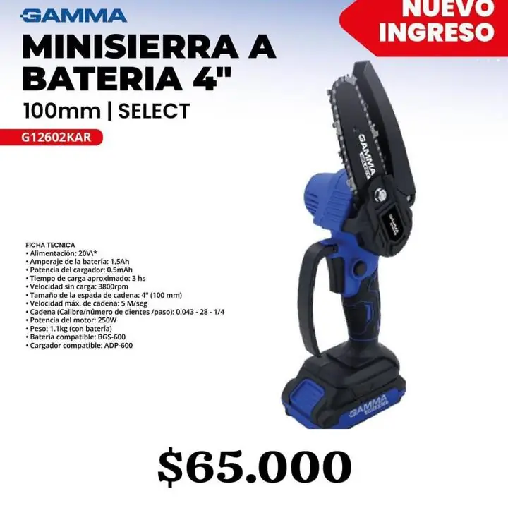 Mini motosierra