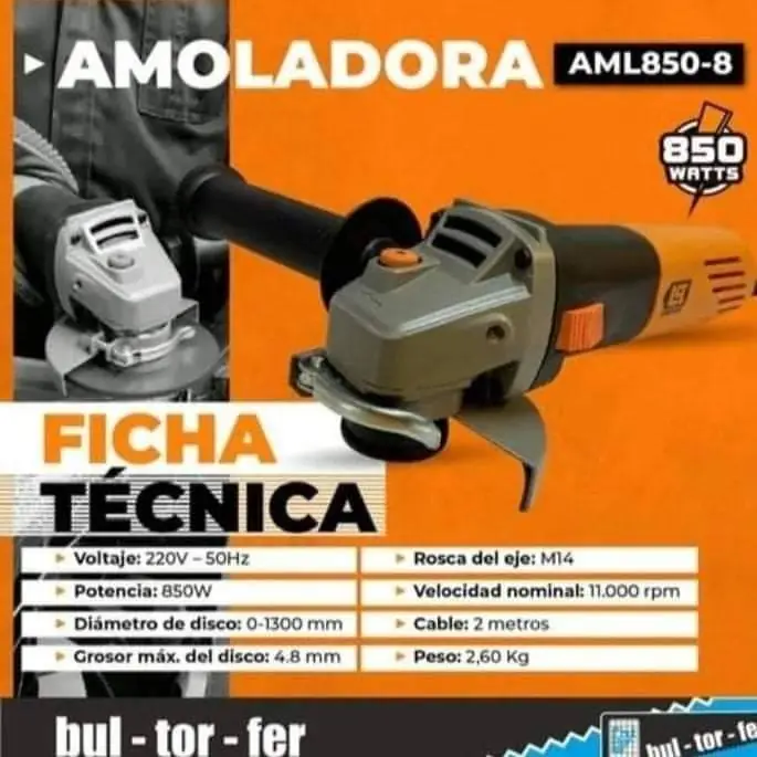 Amoladora y taladro lusqtoff