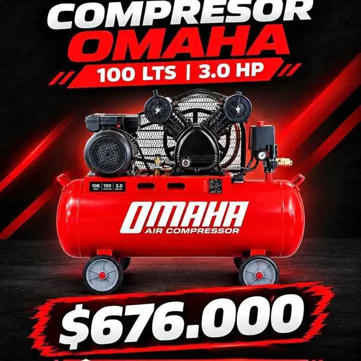 Compresor+monofásico+100+litros