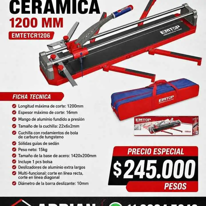 Cortadora de cerámica