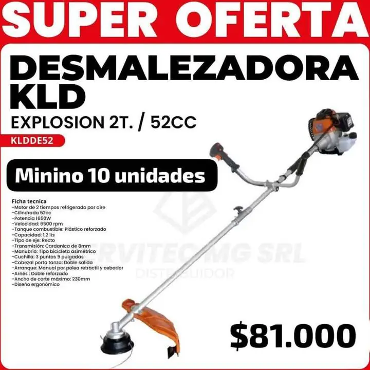 Desmalezadora por mayor