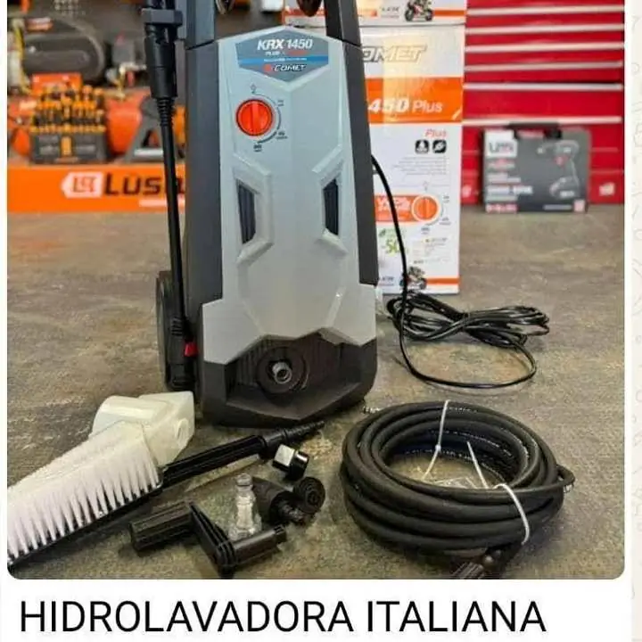Hidrolavadora italiana comet industrial a inducción de 160 bar