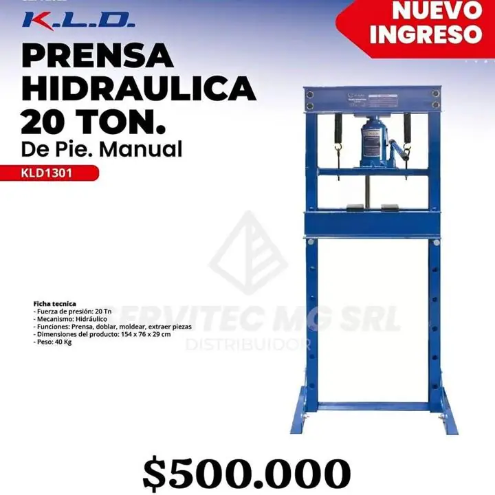 Prensas hidráulicas