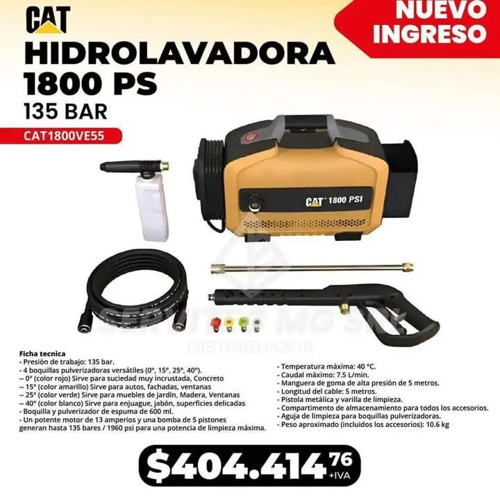 Hidrolavadora profesional de alta presión