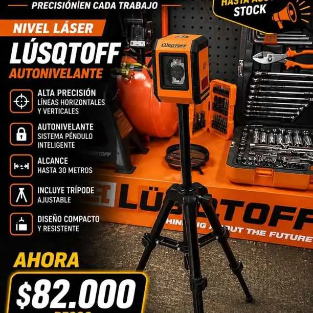 Nivel+láser+con+trípode+oferta