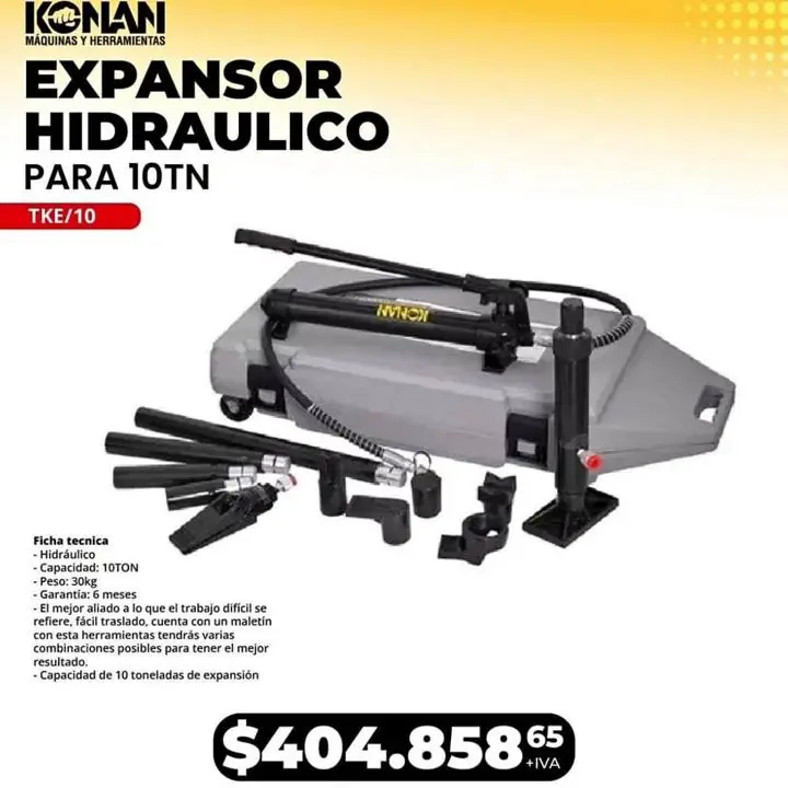 Expansor hidráulico