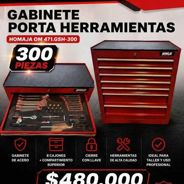 Gabinete+omaha+cl+300+piezas