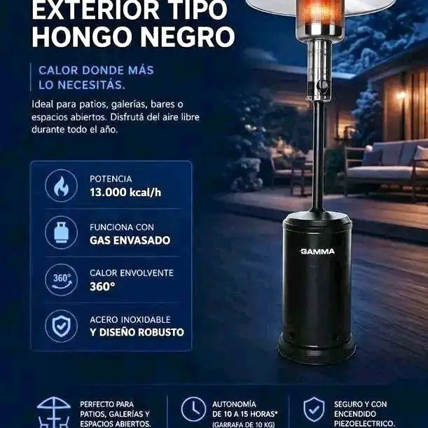 Hongo calefactor
