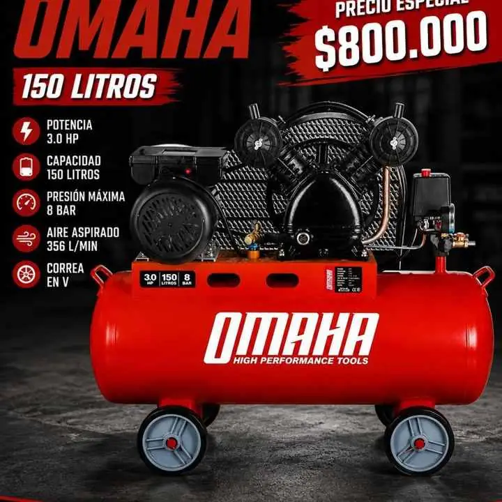 Compresor+150+l+monofásico