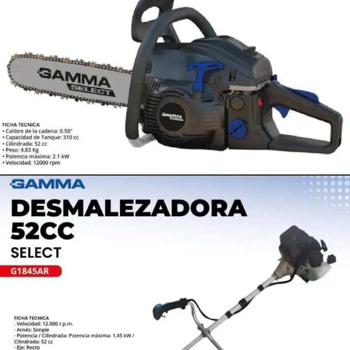 Combo jardinero gamma