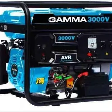 Generador de luz gamma 3000 y 6000 watts arranque eléctrico