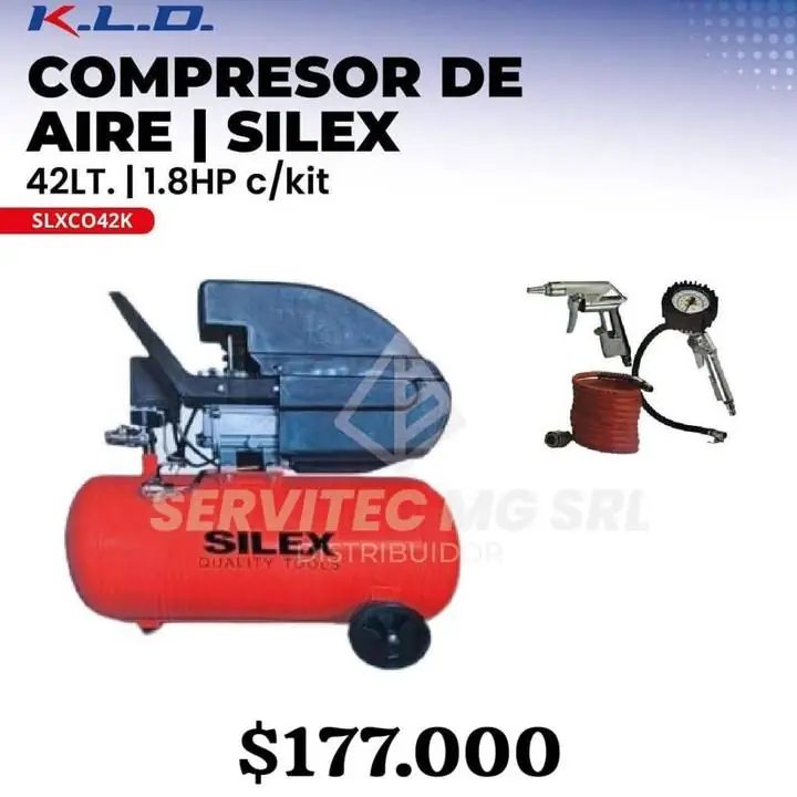 Compresor de 50 y 40 litros kld