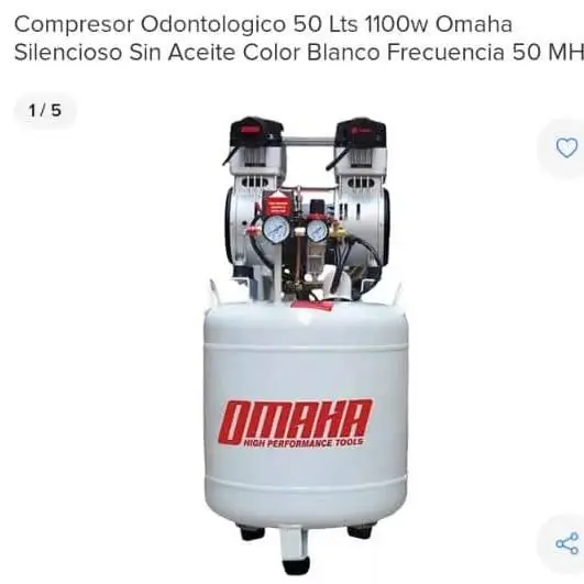 Compresor para odontólogo