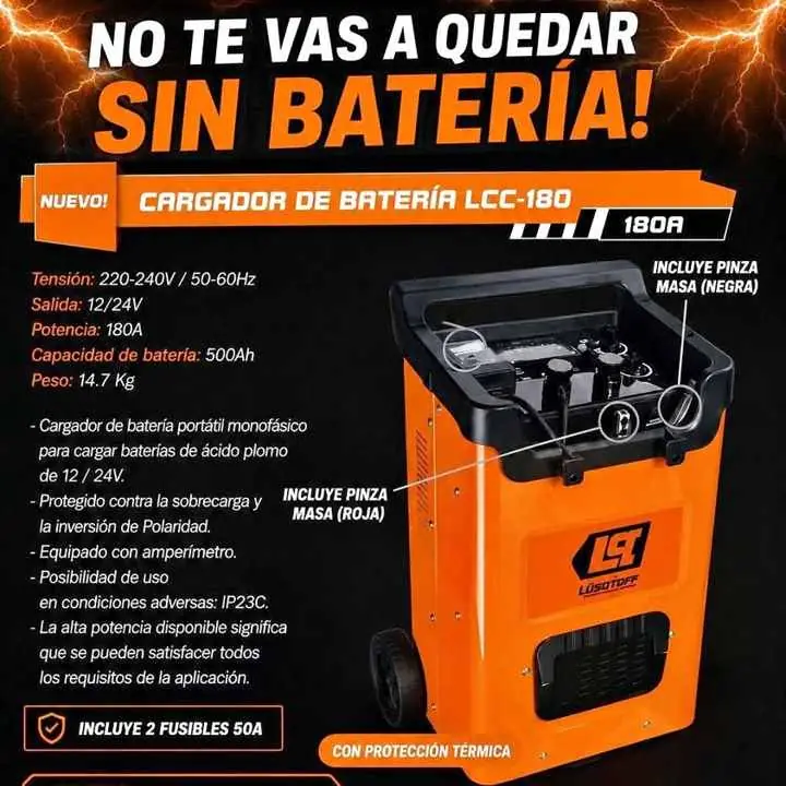 Cargador de batería lusqtoff