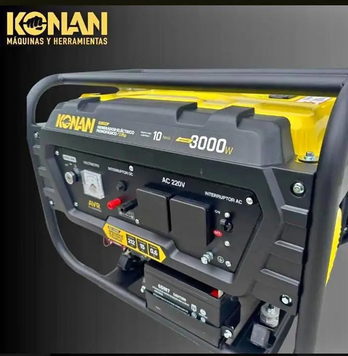 Generador arranque manual electrónico 3000 watts