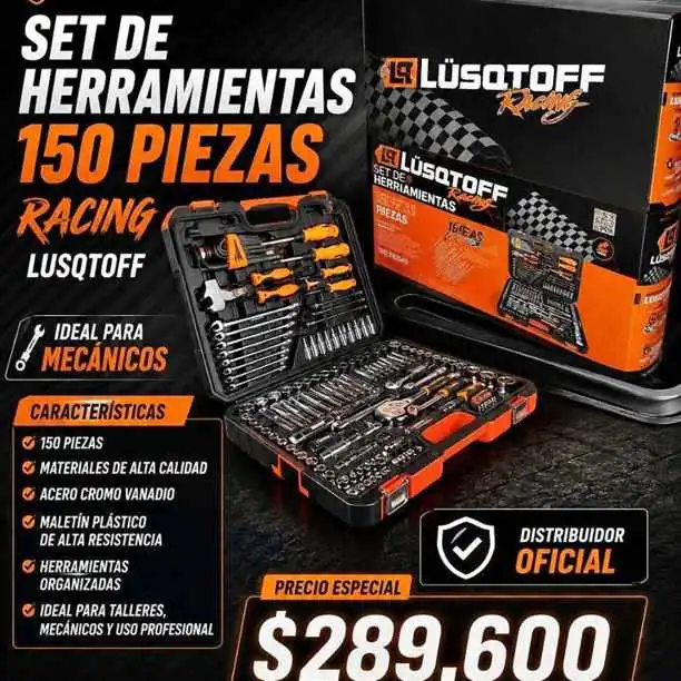 Set racing lusqtoff 150 piezas