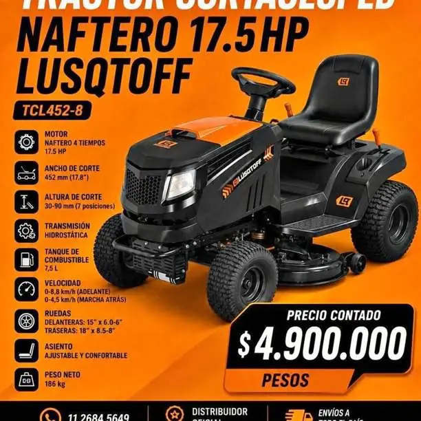 Mini tractor naftero