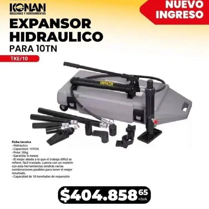 Expansor hidráulico konan