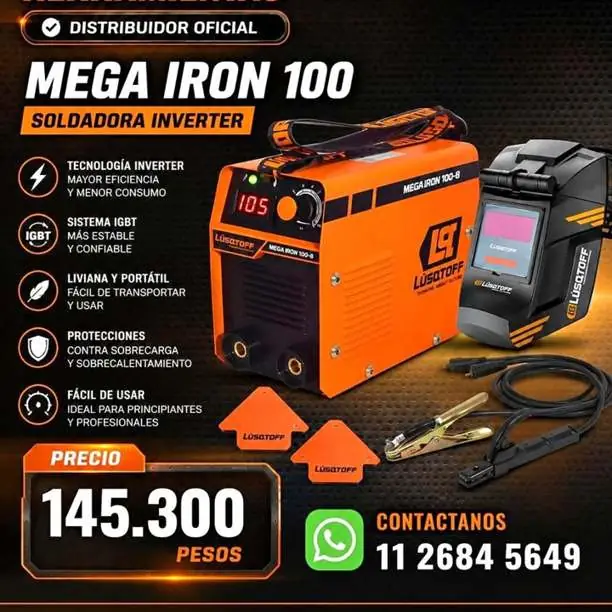 Soldadora inverte iron 100