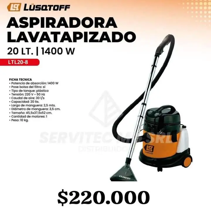 Limpia tapizado lusqtoff