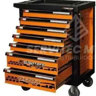 Gabinete con herramientas lusqtoff 353 puezas